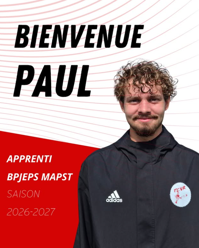 Bienvenue Paul !